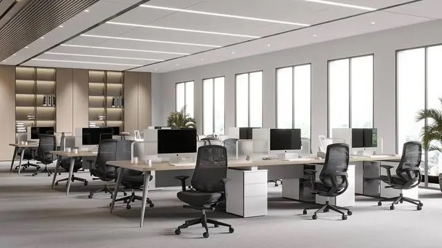 開(kāi)放式辦公桌椅的科學(xué)布局更優(yōu)化空間,激發(fā)活力